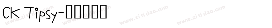 CK Tipsy字体转换